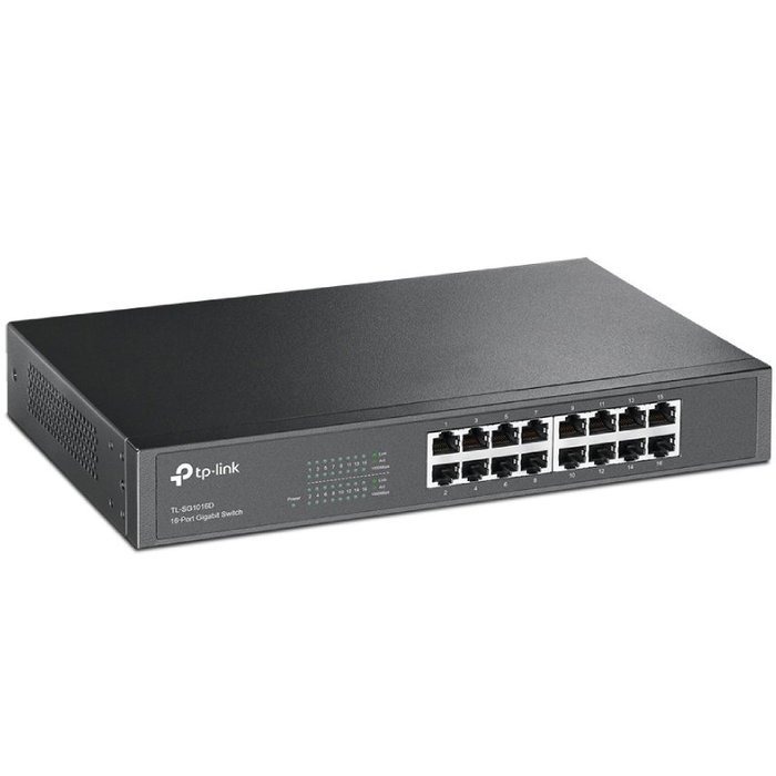 TP-Link TL-SG1016D Switch Gigabit de 16 Puertos RJ-45 TP-Link TL-SG1016D Switch Gigabit de 16 Puertos RJ-45